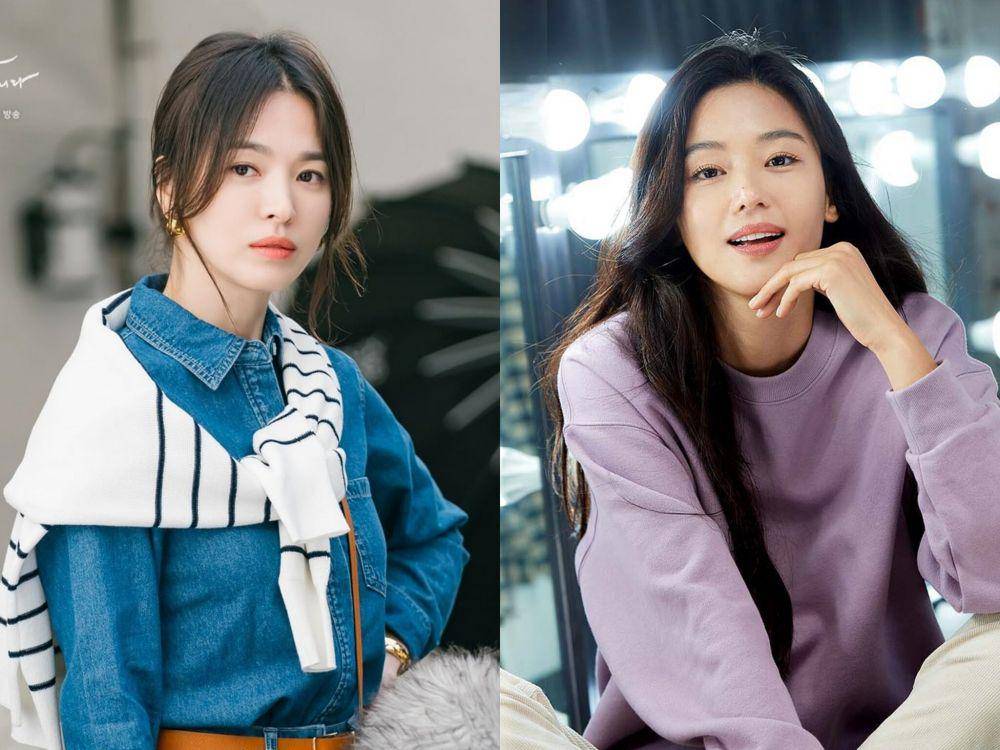 Song Hye Kyo dan Jun Ji Hyun (instagram.com/sbsdrama.official | instagram.com/giordanokr)