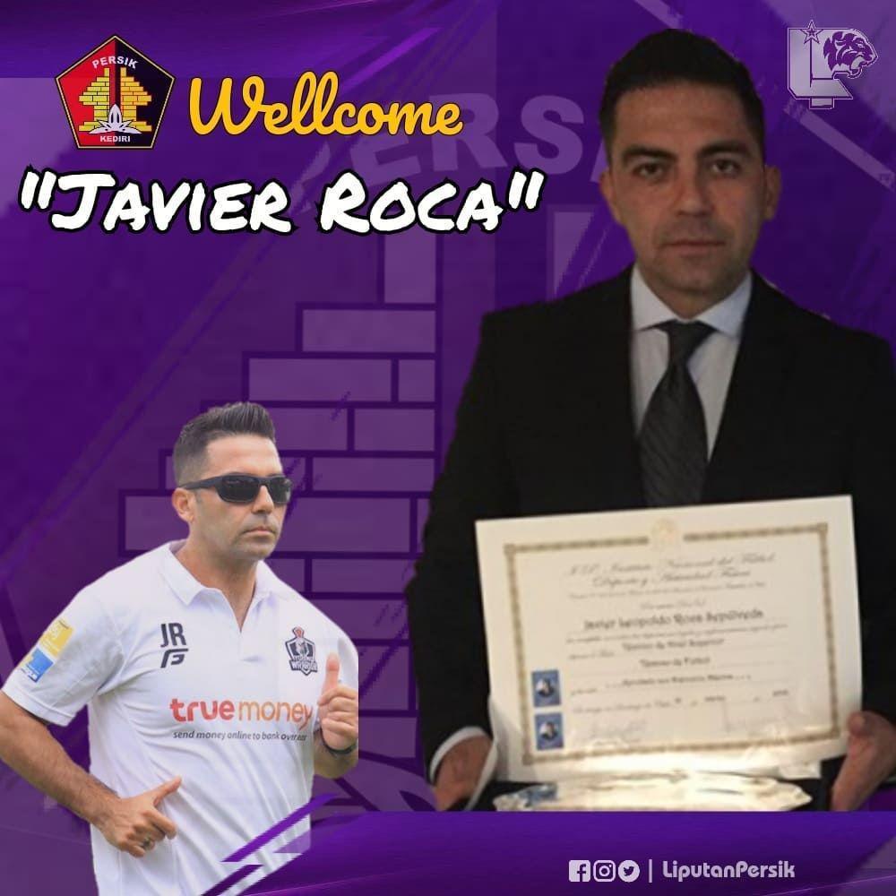 Persik resmi tunjuk Javier Roca sebagai Pelatih Kepala Baru. Instagram.com/Liputan Persik