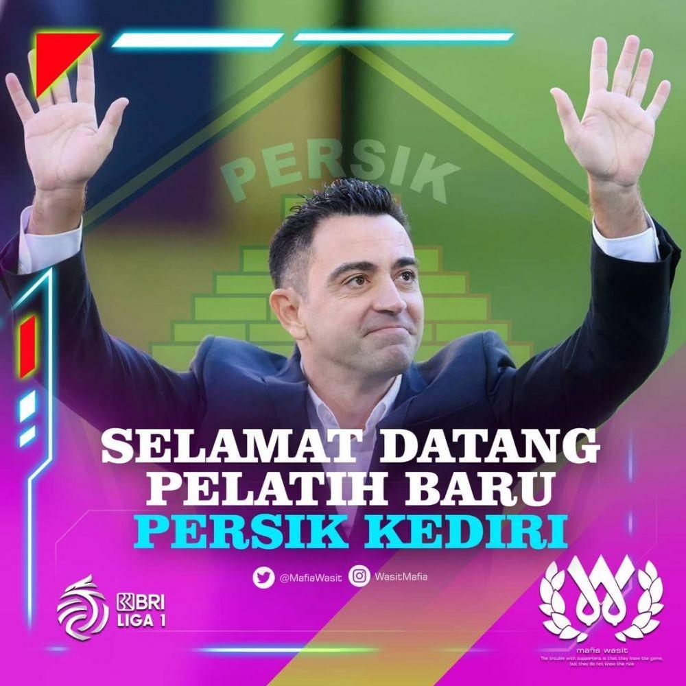 Persik resmi tunjuk Javier Roca sebagai Pelatih Kepala Baru. Instagram.com/Mafia Wasit