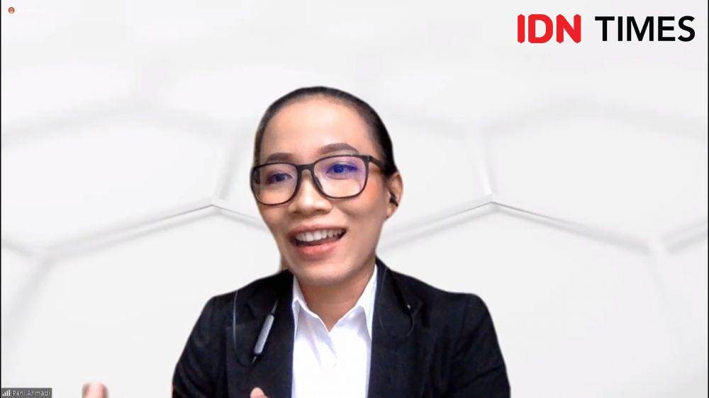 Inagurasi dan Konferensi Media L’Oréal-UNESCO For Women In Science National Fellowship 2021. Rabu (10/11/2021). (IDN Times/Annisa Nisrina).