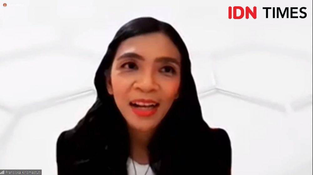 Inagurasi dan Konferensi Media L’Oréal-UNESCO For Women In Science National Fellowship 2021. Rabu (10/11/2021). (IDN Times/Annisa Nisrina).