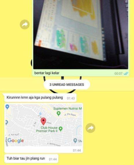 chat ayah kocak (twitter.com/immndonesia)