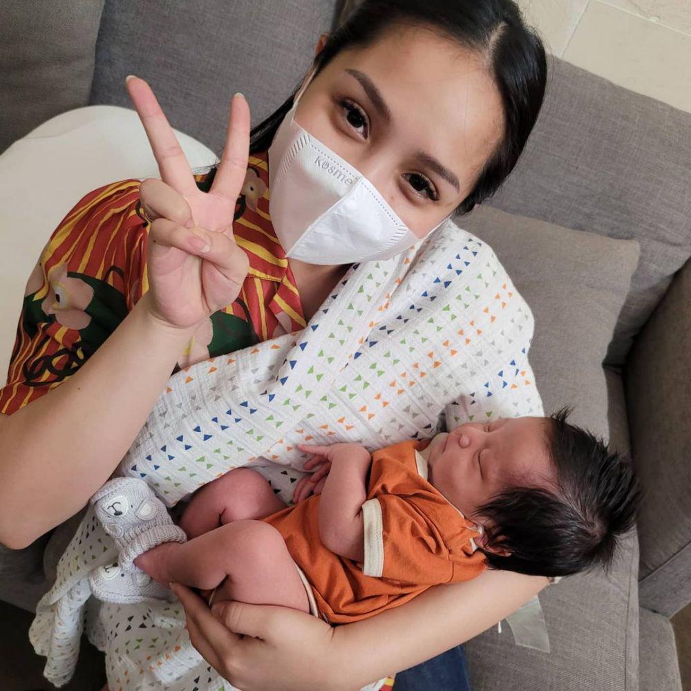 Nagita Slavina dan Kenzo Eldrago Wong (instagram.com/baimwong)