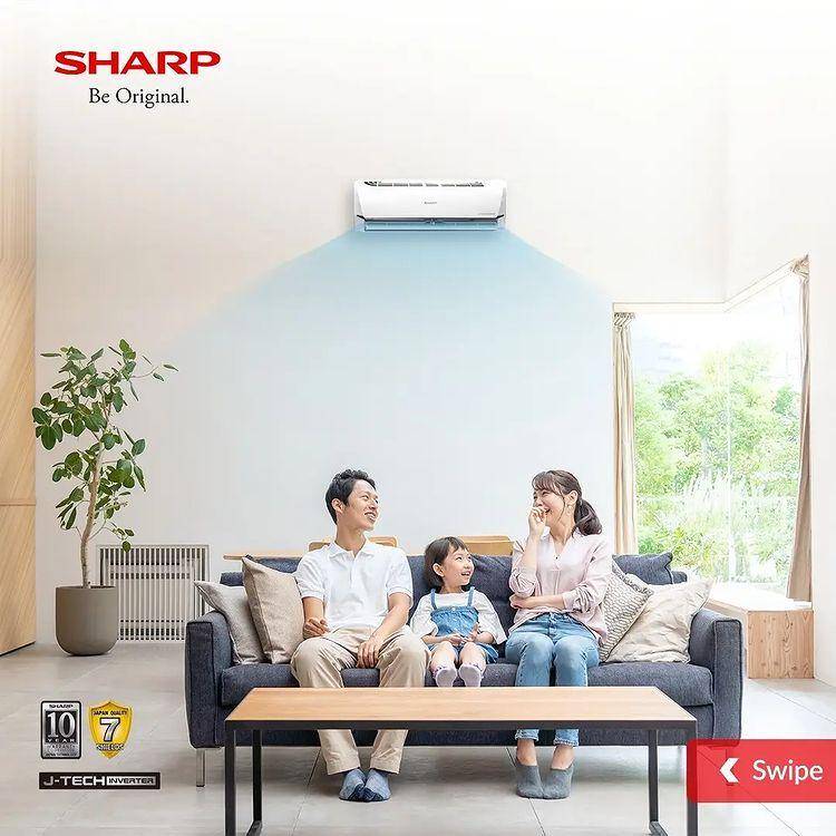 teknologi AIoT Sharp (instagram.com/sharpindonesia)