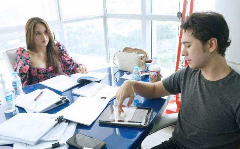 potret Cinta Laura dan Jerome Kurnia (instagram.com/abbasarap.id)