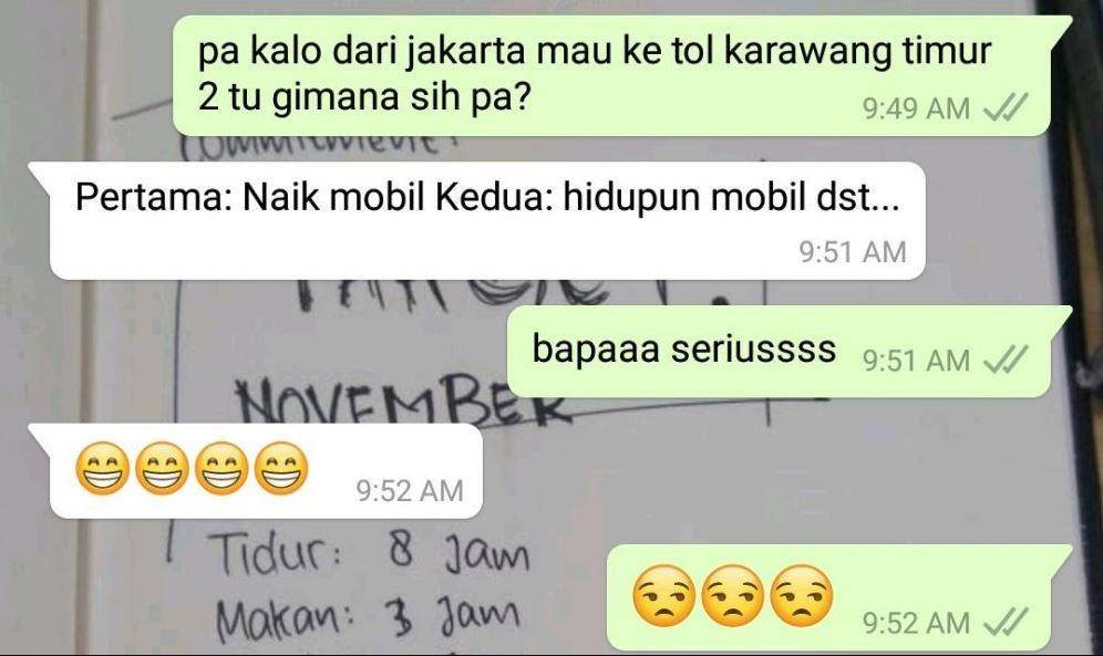 chat ayah kocak (twitter.com/yoalips)