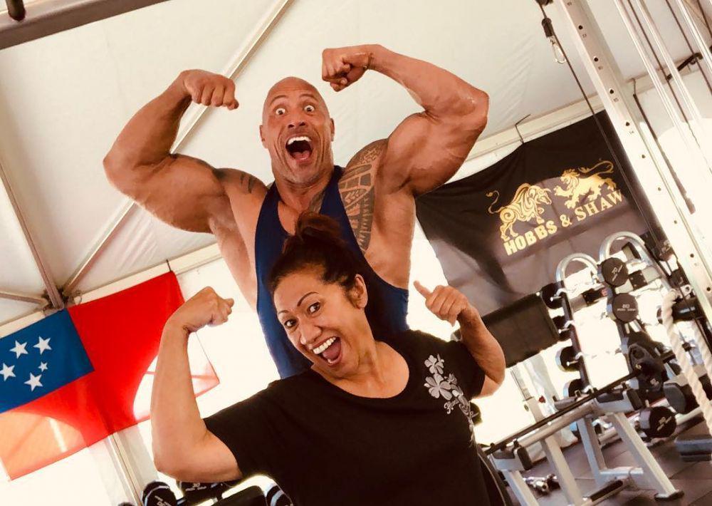 Dwayne Johnson, Ata Johnson (instagram.com/atajohnson)