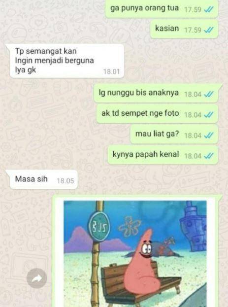 chat ayah kocak (twitter.com/bbyycorn)