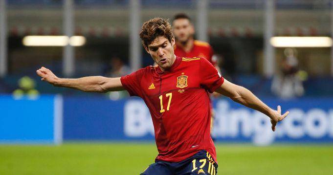 potret Marcos Alonso bersama Spanyol (tribuna.com)