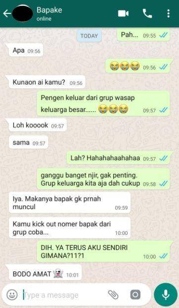 chat ayah kocak (twitter.com/hndrkspr)