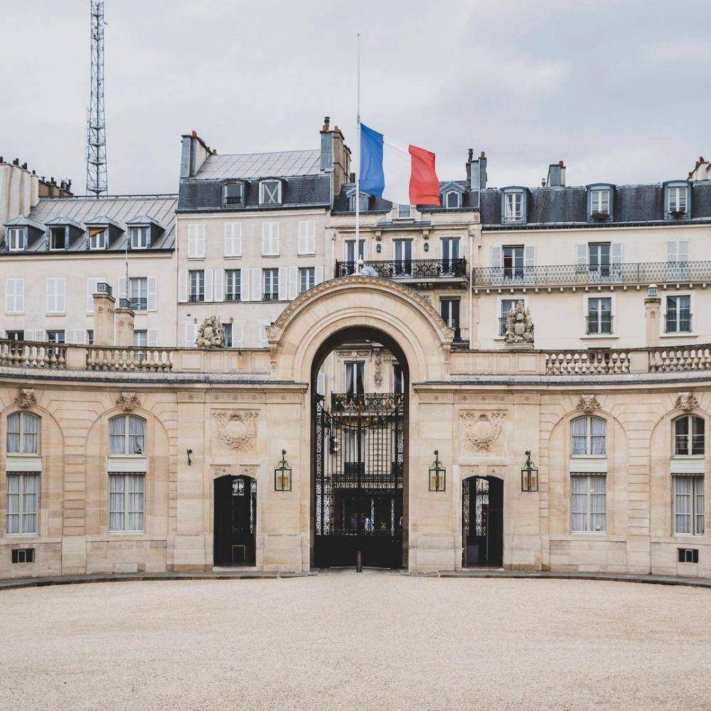 Potret Istana Elysee. (Instagram.com/elysee)