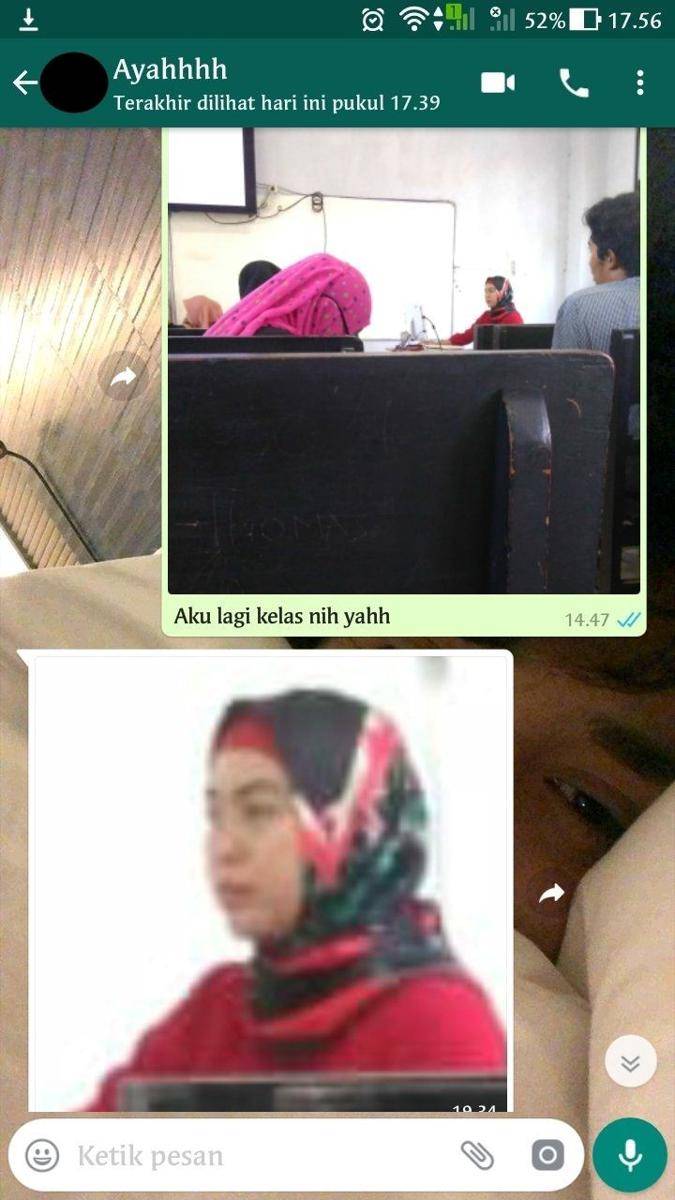 chat ayah kocak (twitter.com/nisastyx)
