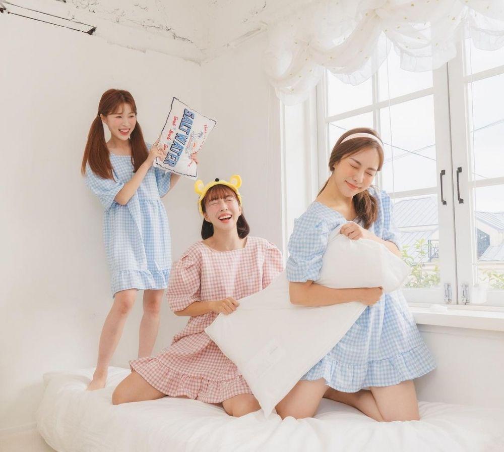 Sunny Dahye, Kang Nara dan Jini Hyeon (instagram.com/sunnydahye)