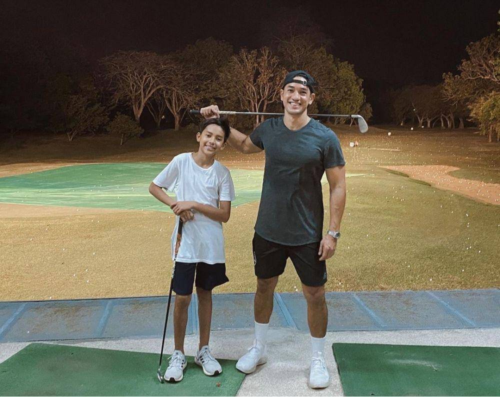potret Andrew White bersama Jason (instagram.com/andrew.white._)