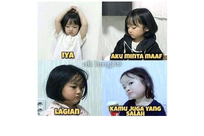 10 Meme Lucu Lagi Marahan, Mau Minta Maaf Duluan tapi Gengsi