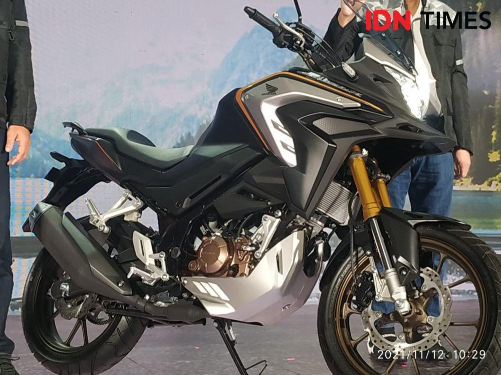 New Honda CB150X. (Dok. Sandy Firdaus/IDN Times)