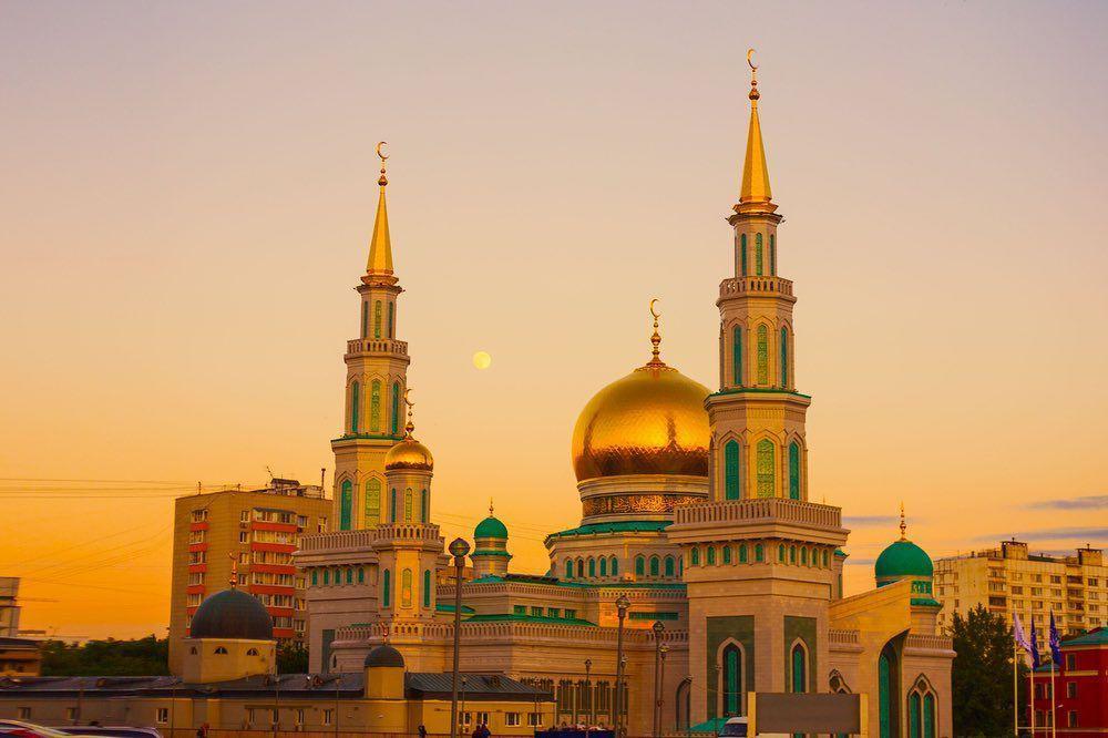 Tertinggi di Eropa, Ini 9 Potret Masjid Katedral Moskow di Rusia