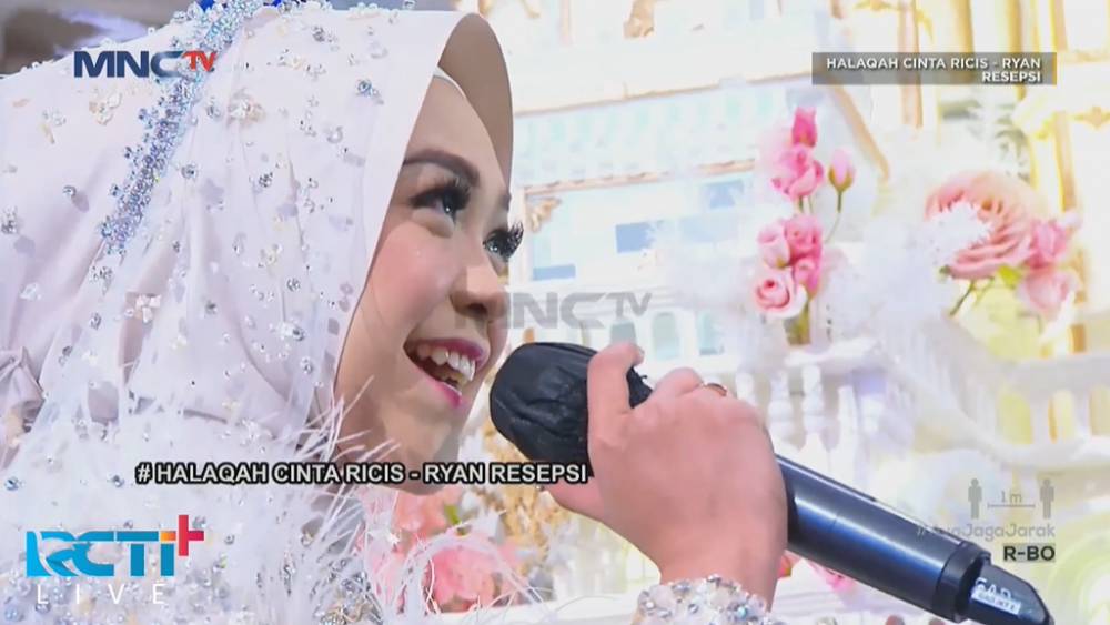 Resepsi Pernikahan Ria Ricis 13/11/2021 (dok. MNC TV)