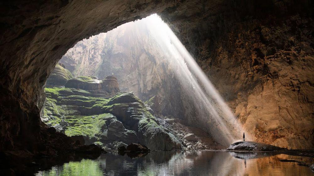 Hutan Hujan di dalam gua Sơn Đoòng, Vietnam (oxalisadventure.com)