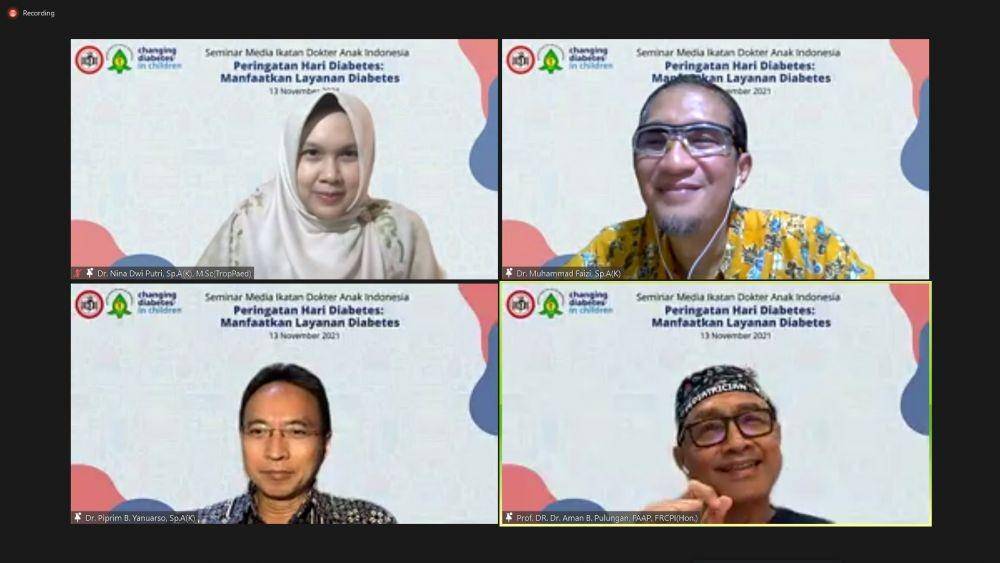 Seluruh Narasumber acara Peringatan Hari Diabetes: Manfaatkan Layanan Diabetes (IDN Times/Enrico Gary Himawan)