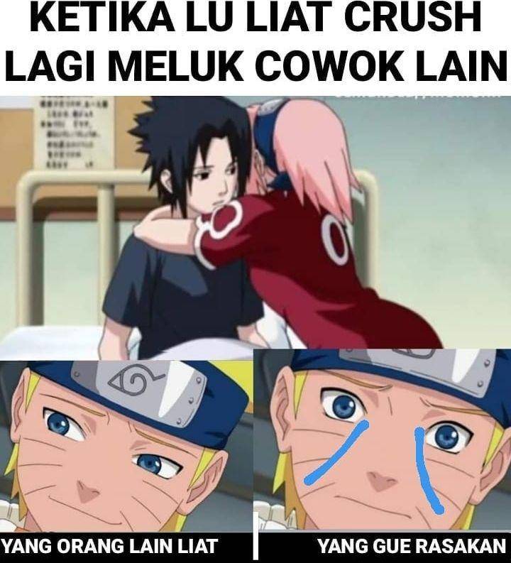 meme cinta bertepuk sebelah tangan (instagram.com/sejiwatinja)