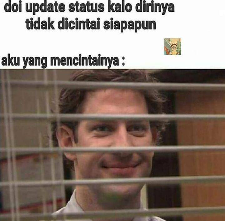 meme cinta bertepuk sebelah tangan (instagram.com/rumah_meme_id)