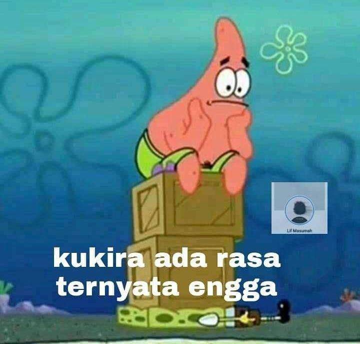 meme cinta bertepuk sebelah tangan (instagram.com/rumah_meme_id)