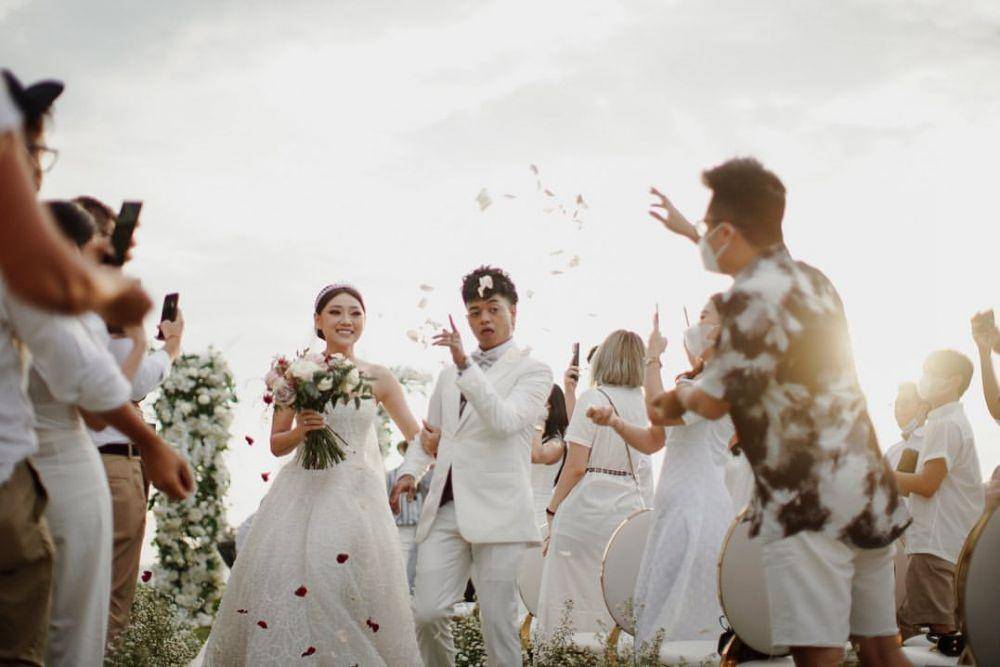 potret pernikahan Reza Arap dan Wendy Walters (instagram.com/ybrap)