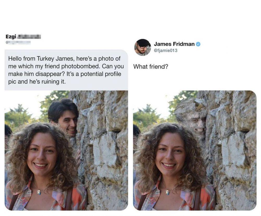 15 Foto Hasil Editan Dewa Photoshop James Fridman, Kocak!