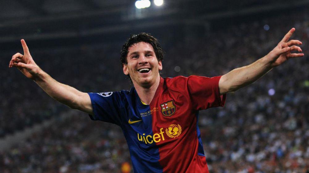 Lionel Messi ketika membela Barcelona pada musim 2009/2010 (as.com)