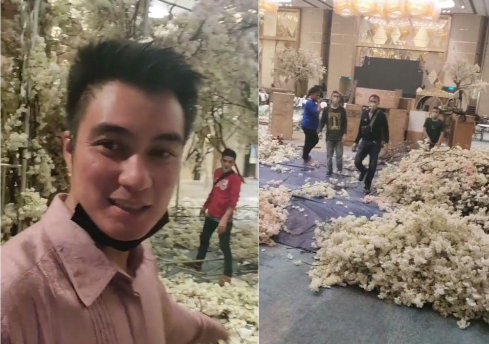 9 Momen Baim Wong dan Keluarga Telat Hadiri Resepsi Ria Ricis