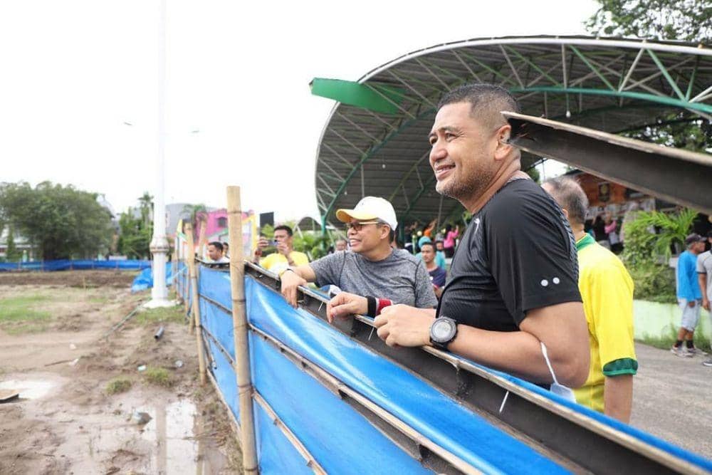 Appi Tinjau Lapangan Andi Makkasau Parepare untuk Tempat Latihan PSM