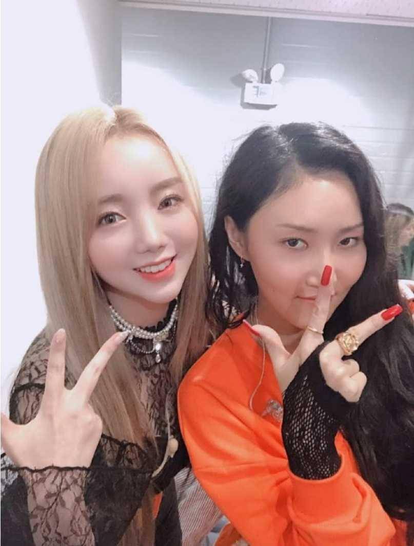 Kei dan Hwasa MAMAMOO (instagram.com/official_lvlz8_)