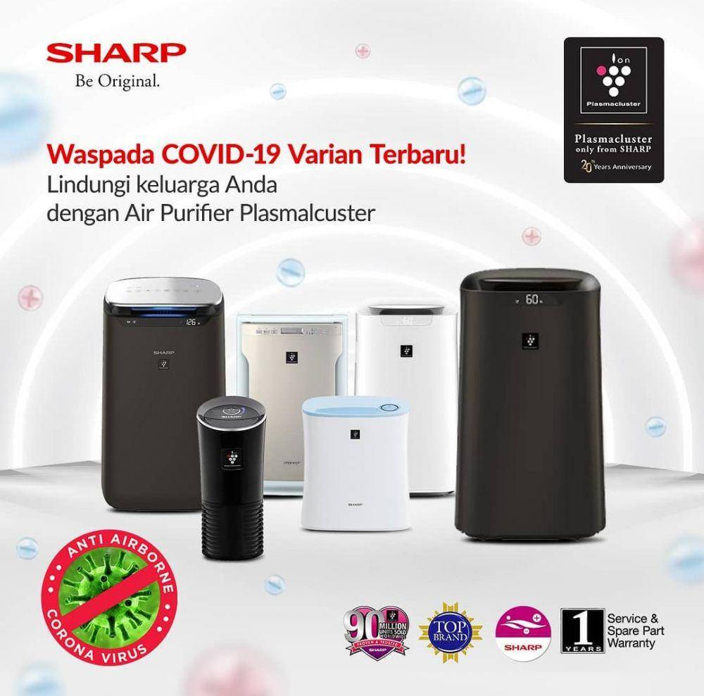 Air Purifier SHARP (instagram.com/sharpindonesia)