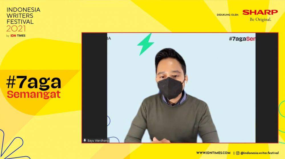 Bayu Wardhana dalam IWF 2021 (YouTube.com/IDN Times)