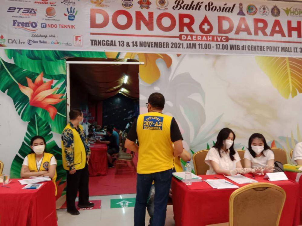Lions Club gelar Baksos Donor Darah (Dok. Istimewa)