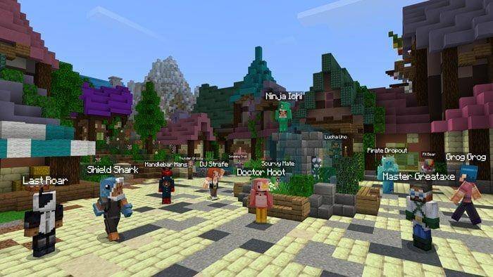 Minecraft bisa dimainkan secara multiplayer (dok. Mojang/Minecraft)