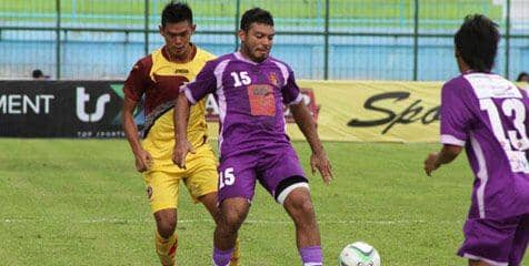 Danilo Fernando saat berbaju Persik Kediri. IDN Times/ istimewa