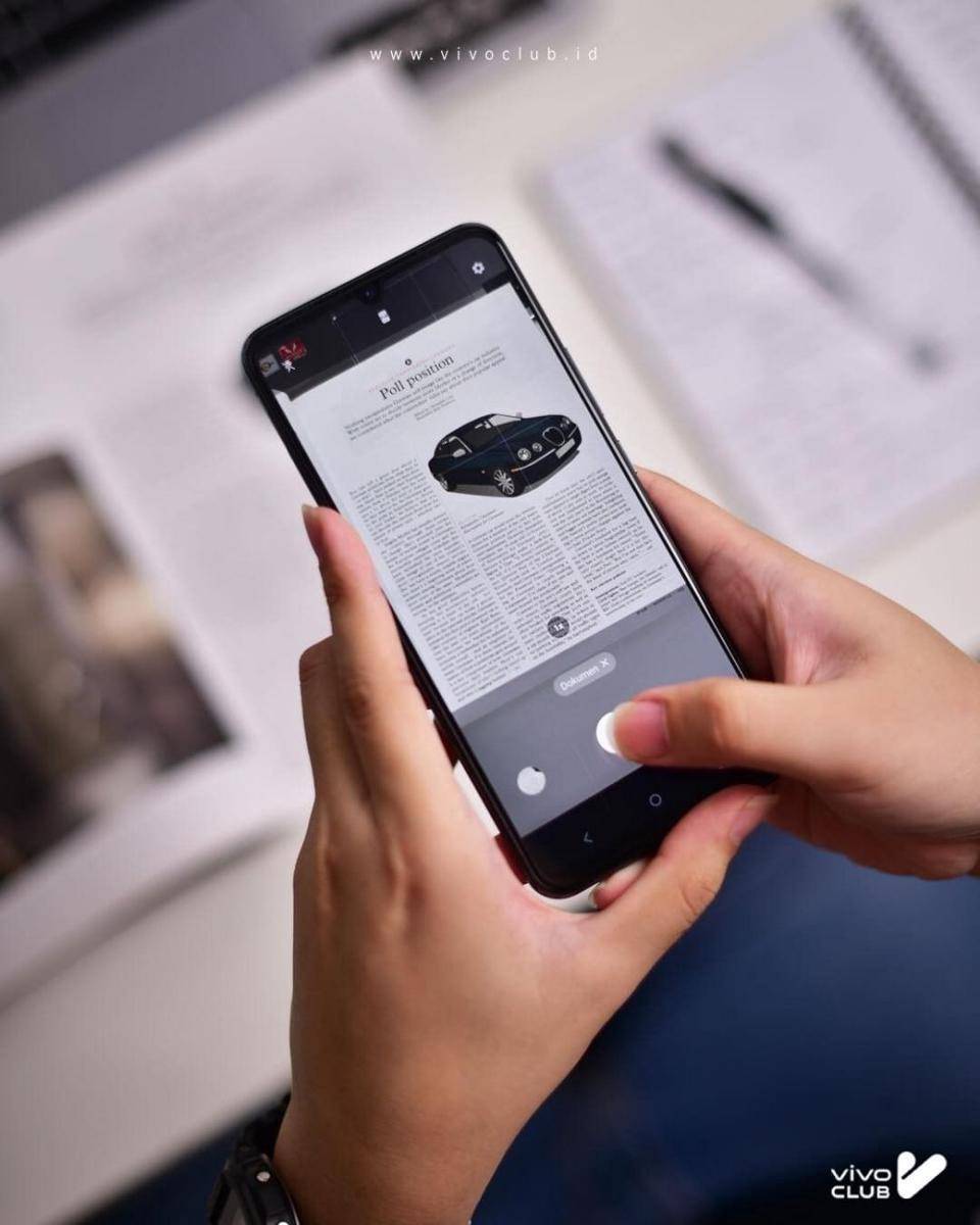 fitur Doc Camera vivo V21 (instagram.com/vivoclub.id)