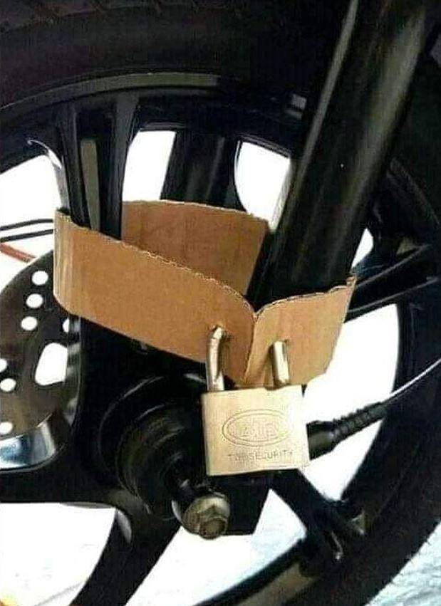 kunci gak ada gunanya (instagram.com/sukijan.id)