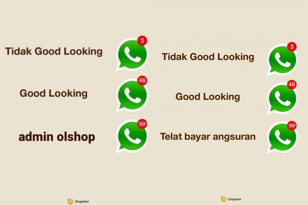 10 Meme Notifikasi Chat WA Berjibun   Ini Bisa Mewakili Perasaan Kamu!