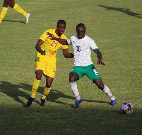 Pemain timnas Senegal, Sadio Mane (baju putih). (Twitter.com/SMane_Officiel)