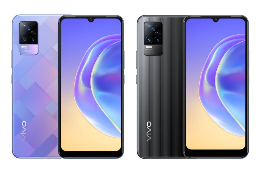 vivo V21 varian Diamond Flare dan Roman Black (instagram.com/vivoclub.id)