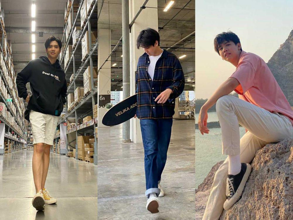9 Inspirasi Padu Padan Outfit ala Harit Cheewagaroon, Keren Abis Bro!