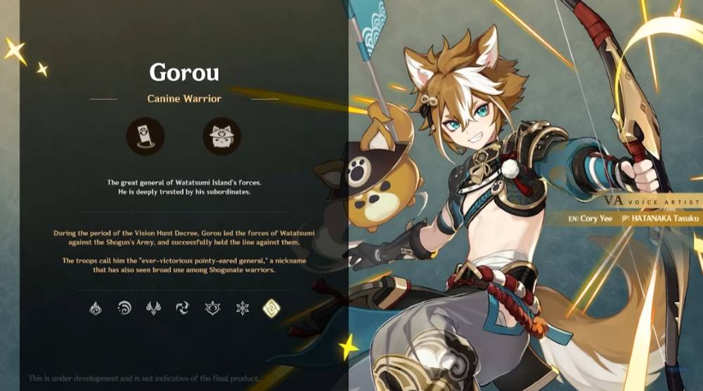 Gorou (dok. miHoYo/Genshin Impact)