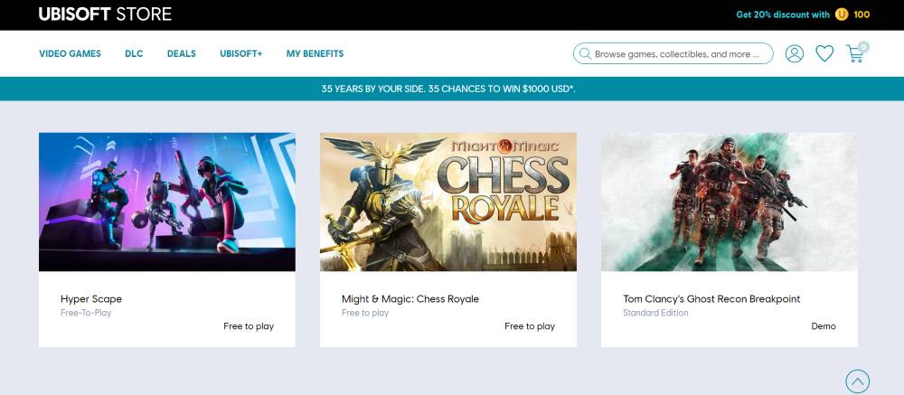Ubisoft Store (store.ubi.com)