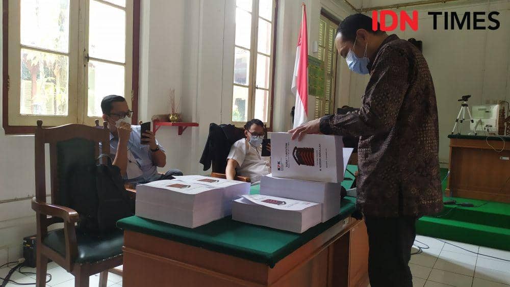 Sidang pembacaan tuntutan terdakwa Nurdin Abdullah di PN Tipikor Makassar. IDN Times/Sahrul Ramadan