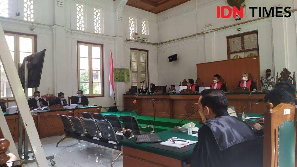Sidang pembacaan tuntutan terdakwa Nurdin Abdullah di PN Tipikor Makassar. IDN Times/Sahrul Ramadan