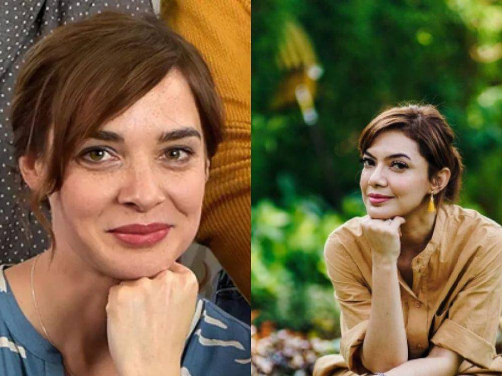 Aktris Jerman yang mirip Najwa Shihab (instagram.com/maja_schone dan instagram.com/najwashihab)
