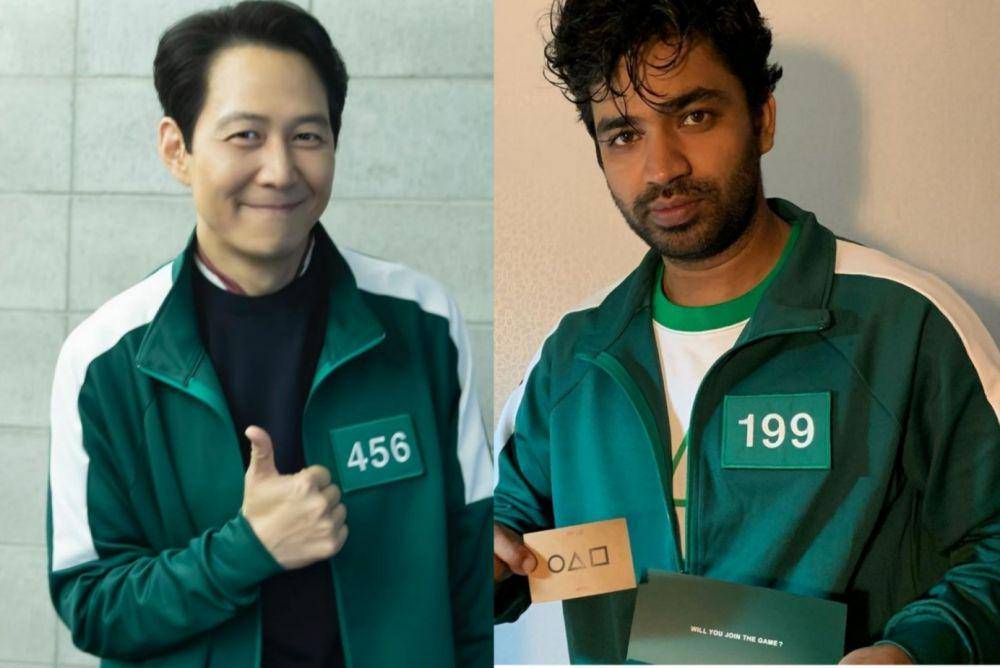 Lee Jung Jae dan Anupam Tripathi (instagram.com/artistcompanyofficial | instagram.com/sangipaiya)